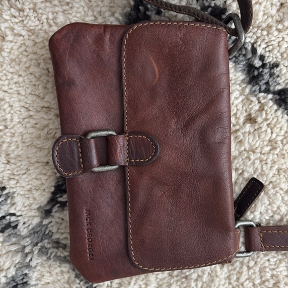 Leather Jack George’s small crossbody - Picture 2 of 6